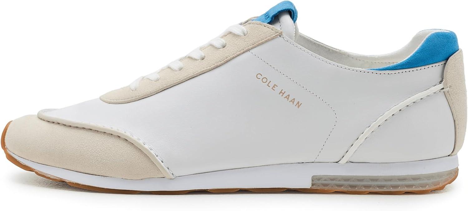 image:imageCole Haan Womens Grandpro Lp Runner EnergyweaveWhite LthrSilver BirchAzure Blue Sde