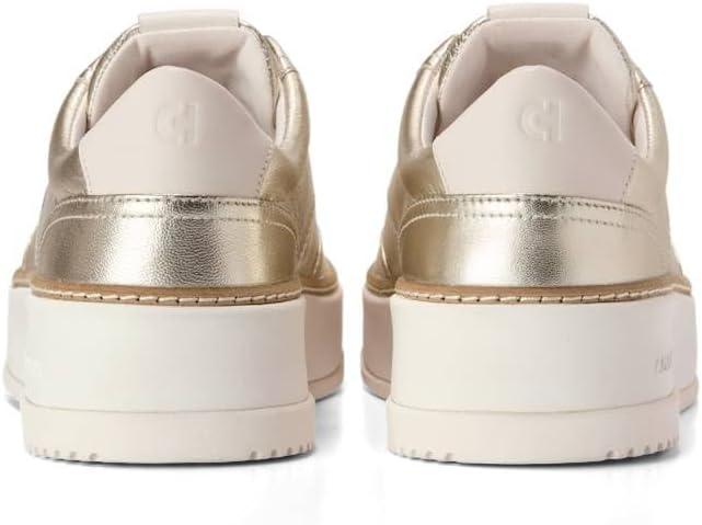 image:imageCole Haan Womens Grandpro Maxfield Slipon SneakersSoft Gold Leather