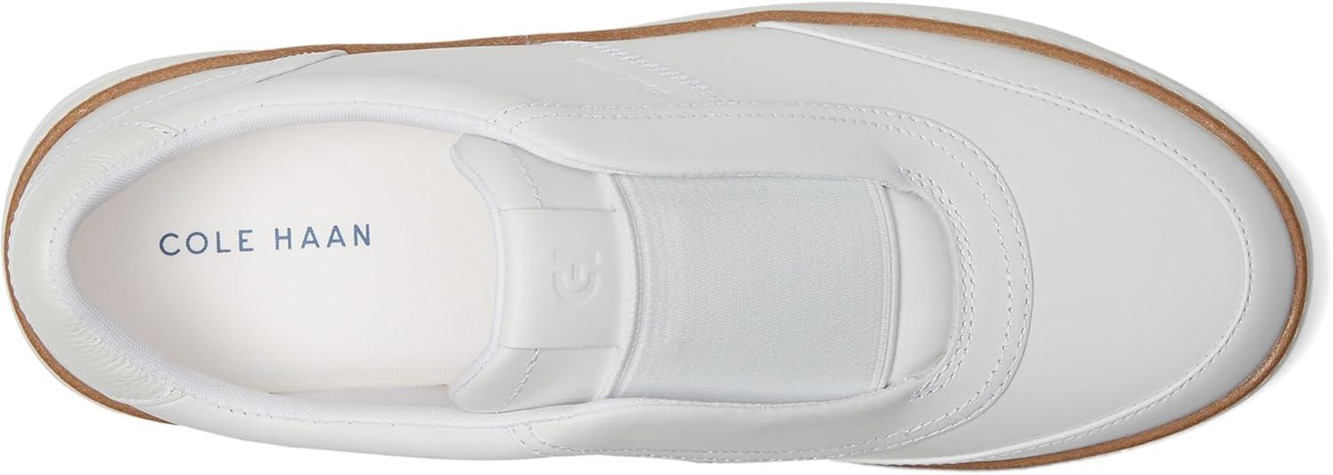 image:imageCole Haan Womens Grandpro Maxfield Slipon SneakersWhiteWhite Lizard PrintWhite