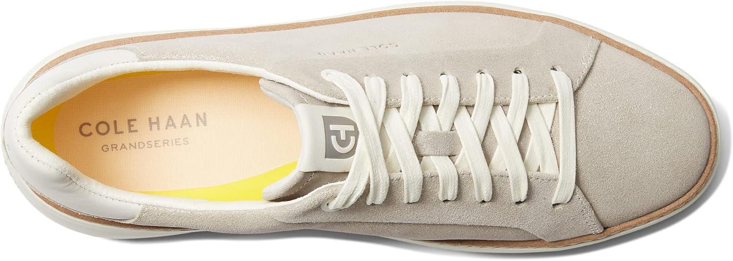 image:imageCole Haan Womens Grandpro Topspin SneakersDove Metallic Suede
