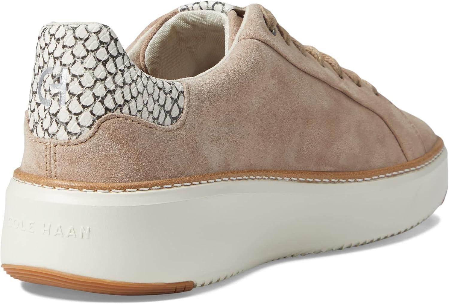 image:imageCole Haan Womens Grandpro Topspin SneakersDune Ivory Mini Li