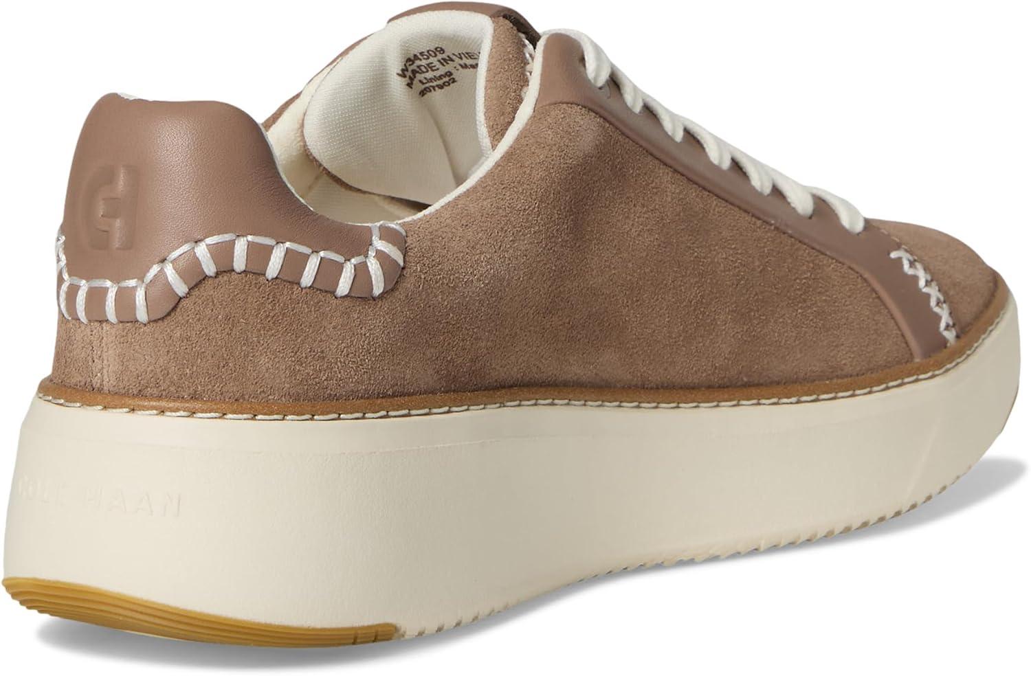 image:imageCole Haan Womens Grandpro Topspin SneakersIrish Coffee SuedeIrish Coffee Leather
