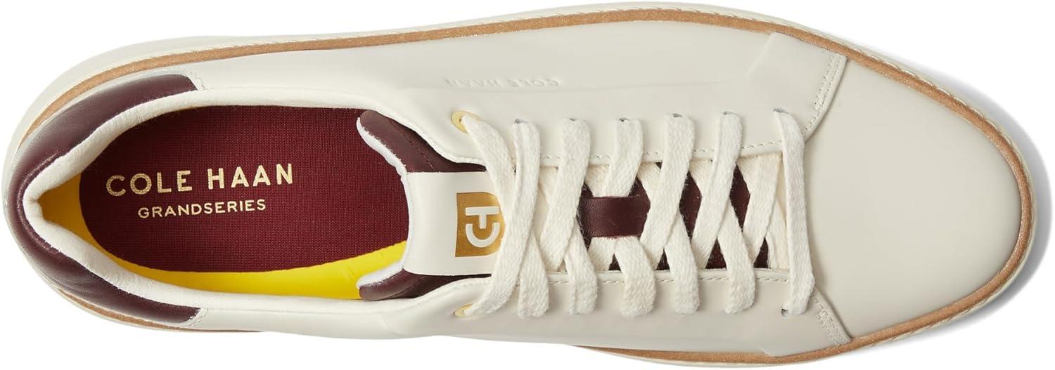 image:imageCole Haan Womens Grandpro Topspin SneakersIvory Bloodstone