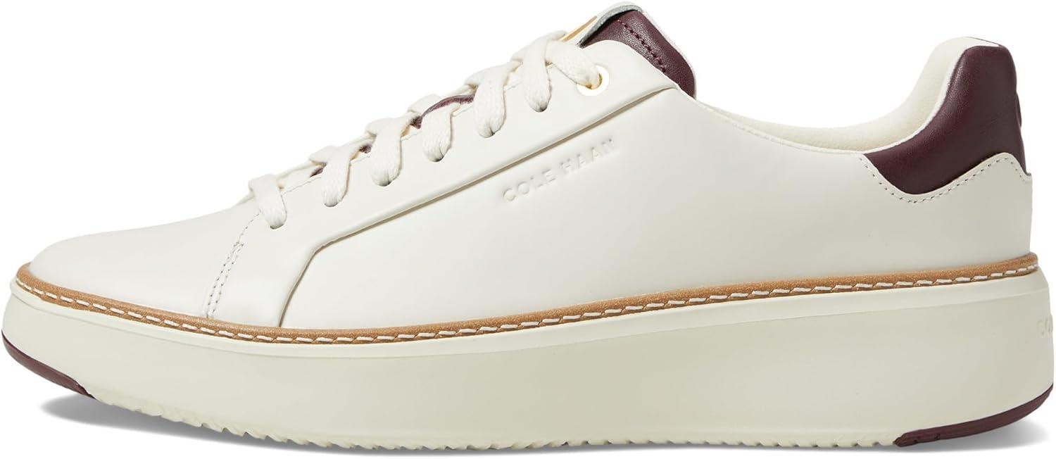 image:imageCole Haan Womens Grandpro Topspin SneakersIvory Bloodstone