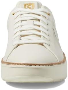 image:imageCole Haan Womens Grandpro Topspin SneakersIvoryBlack and Ivory Lizard Print