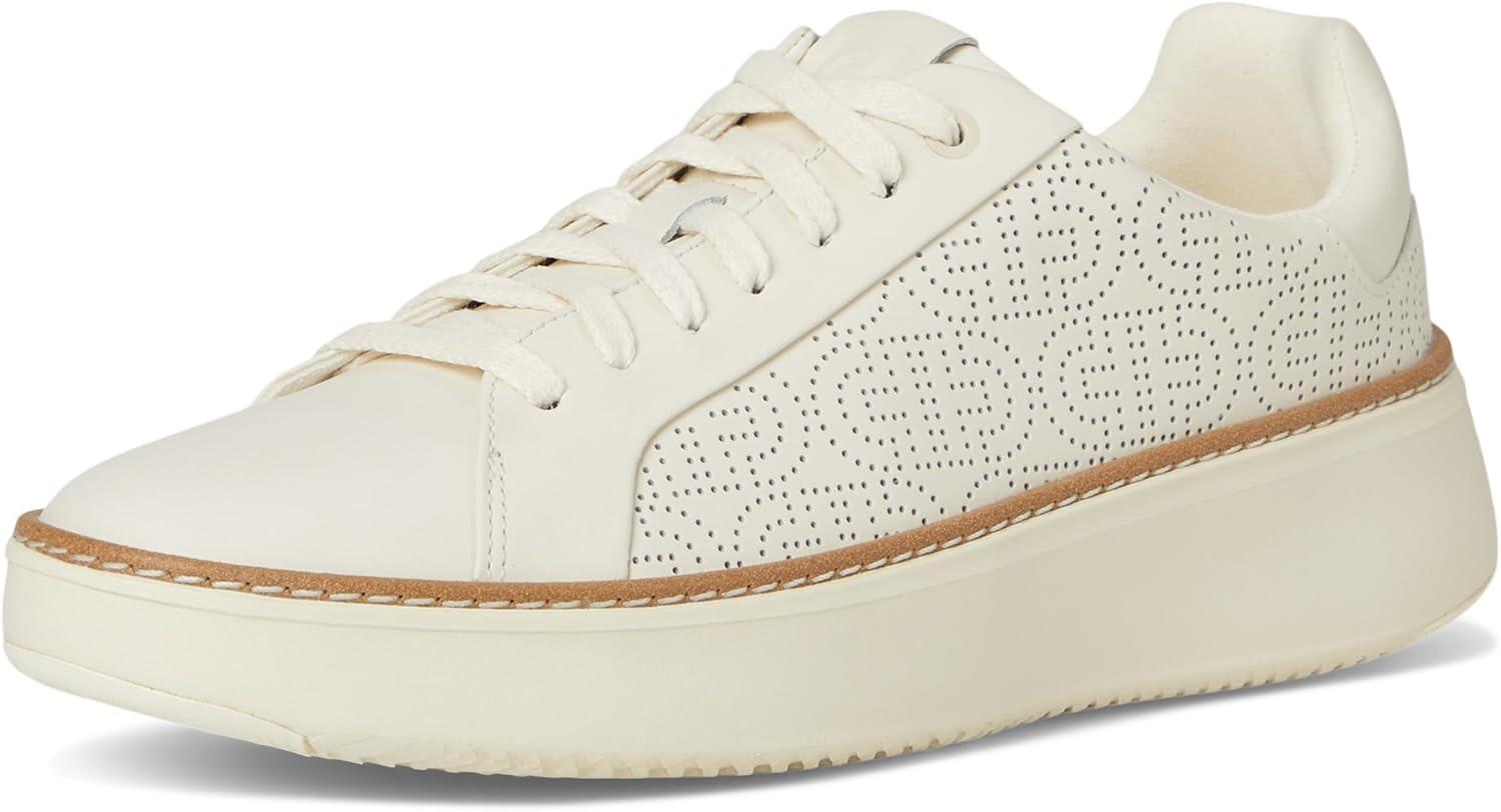 image:imageCole Haan Womens Grandpro Topspin SneakersIvoryPerforated Leather