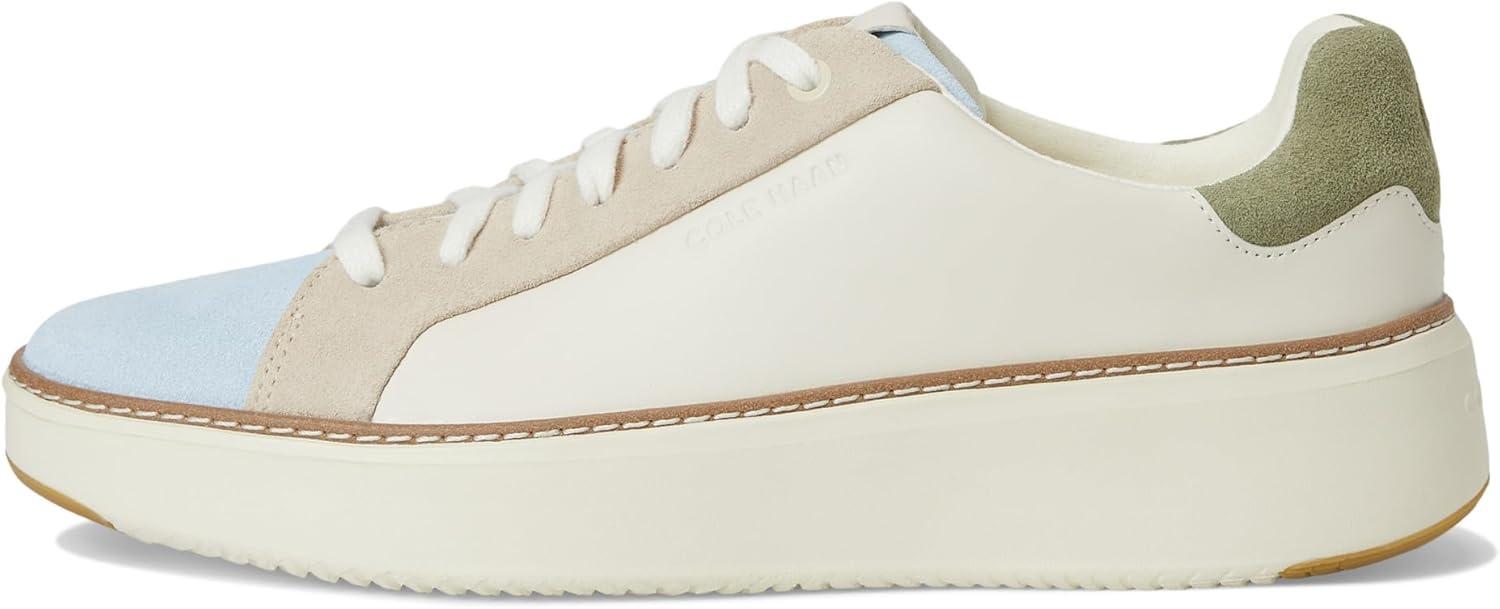 image:imageCole Haan Womens Grandpro Topspin SneakersIvrySkywayGrnIv