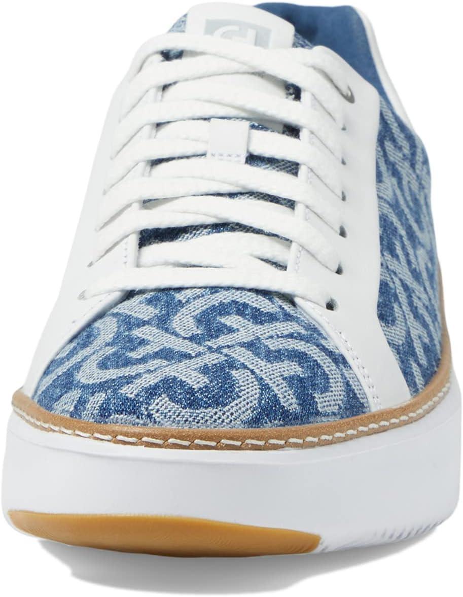 image:imageCole Haan Womens Grandpro Topspin SneakersMonogram Denim