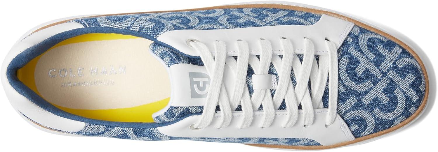 image:imageCole Haan Womens Grandpro Topspin SneakersMonogram Denim