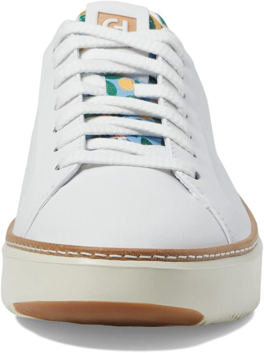 image:imageCole Haan Womens Grandpro Topspin SneakersOptic White Azure Lemon Print