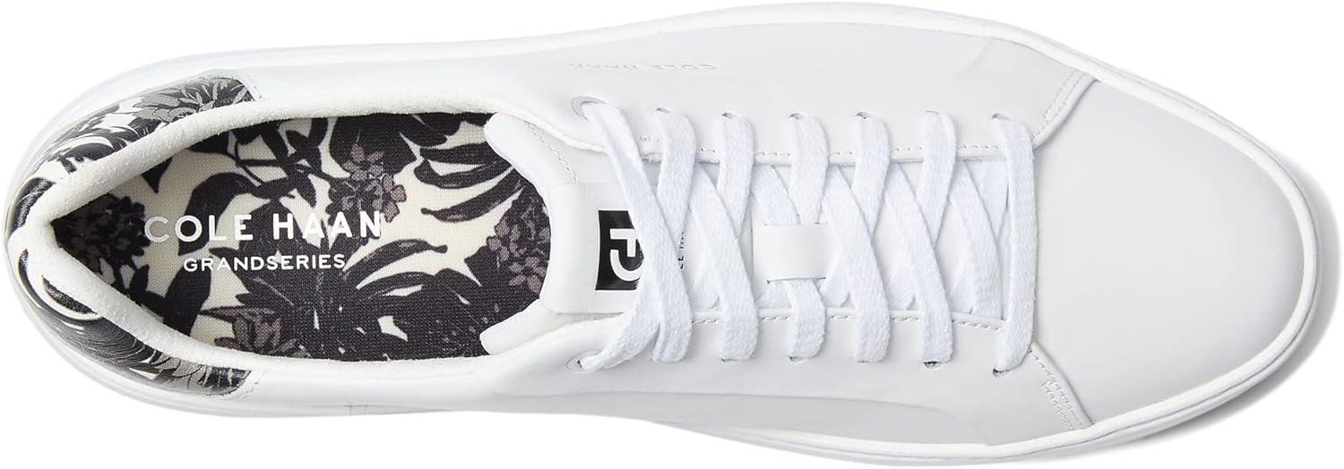 image:imageCole Haan Womens Grandpro Topspin SneakersOptic White Black White Tropical Print