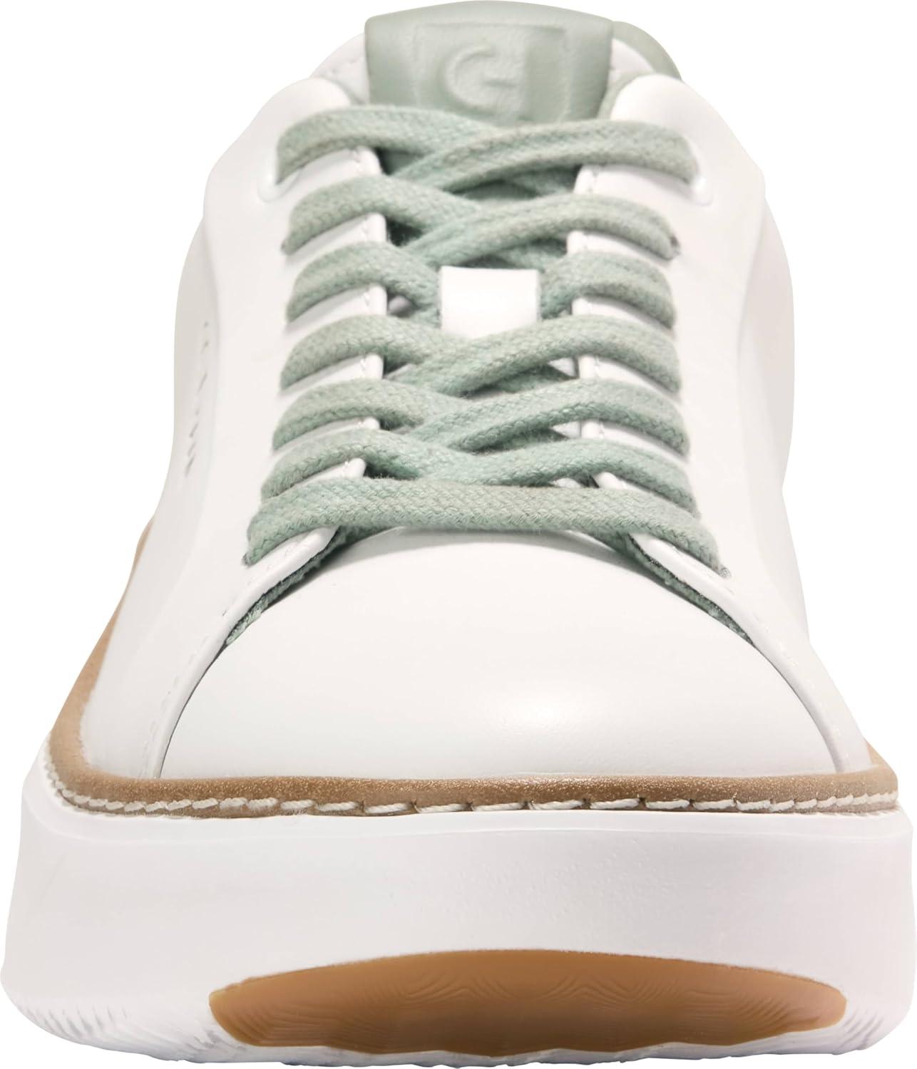 image:imageCole Haan Womens Grandpro Topspin SneakersOptic WhiteLily Pad Leather