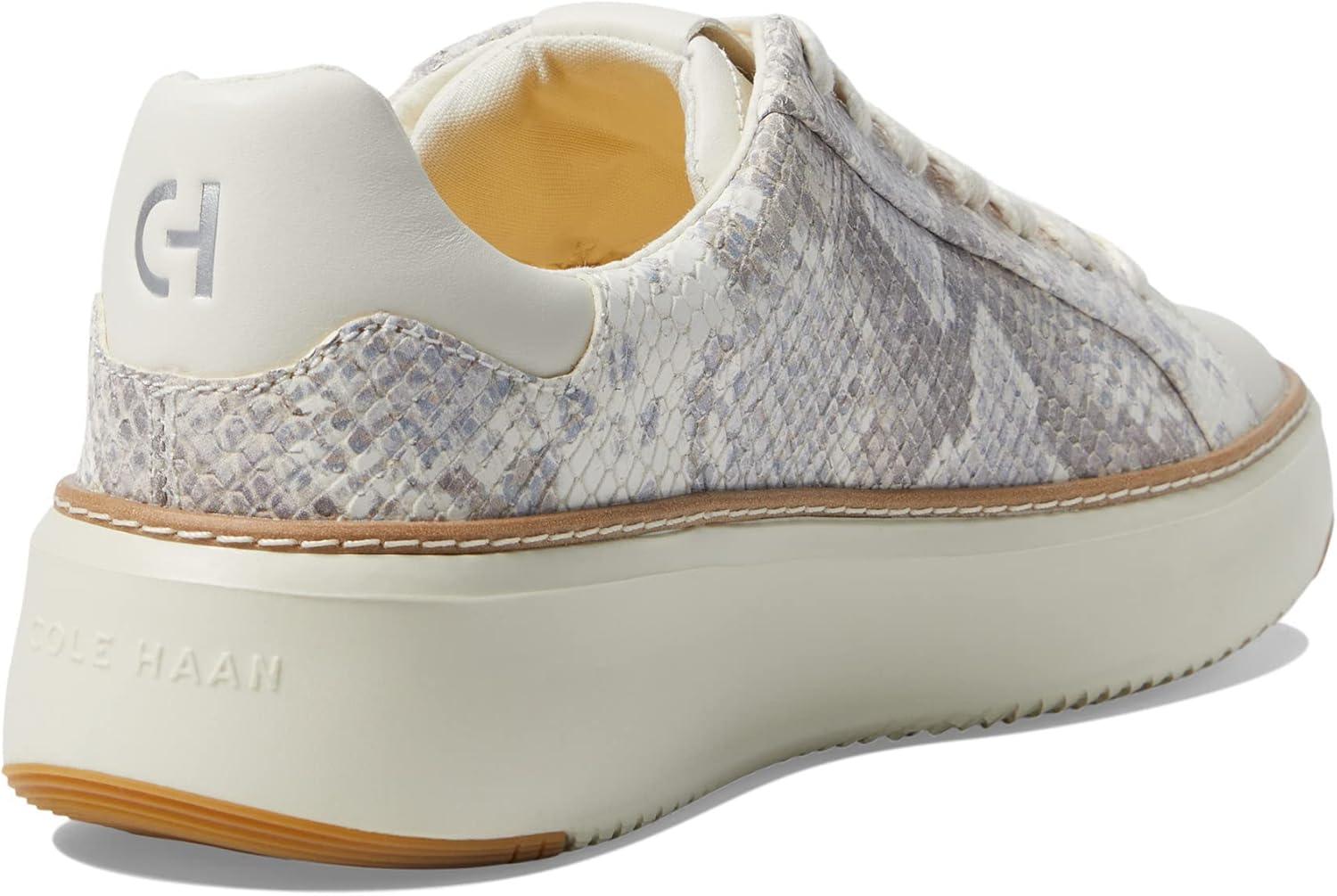image:imageCole Haan Womens Grandpro Topspin SneakersRoccia Pearly Snake PrintIvory