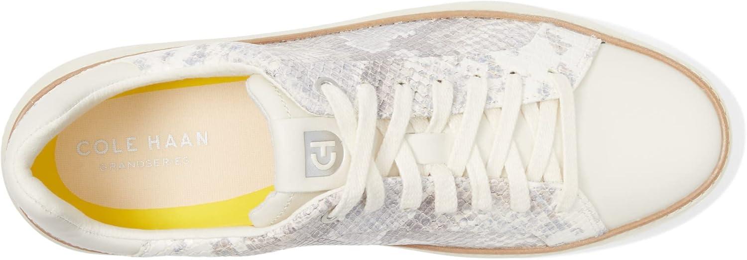 image:imageCole Haan Womens Grandpro Topspin SneakersRoccia Pearly Snake PrintIvory