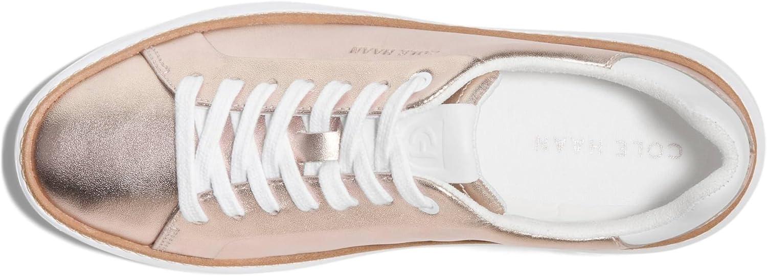 image:imageCole Haan Womens Grandpro Topspin SneakersRose Gold Metallic