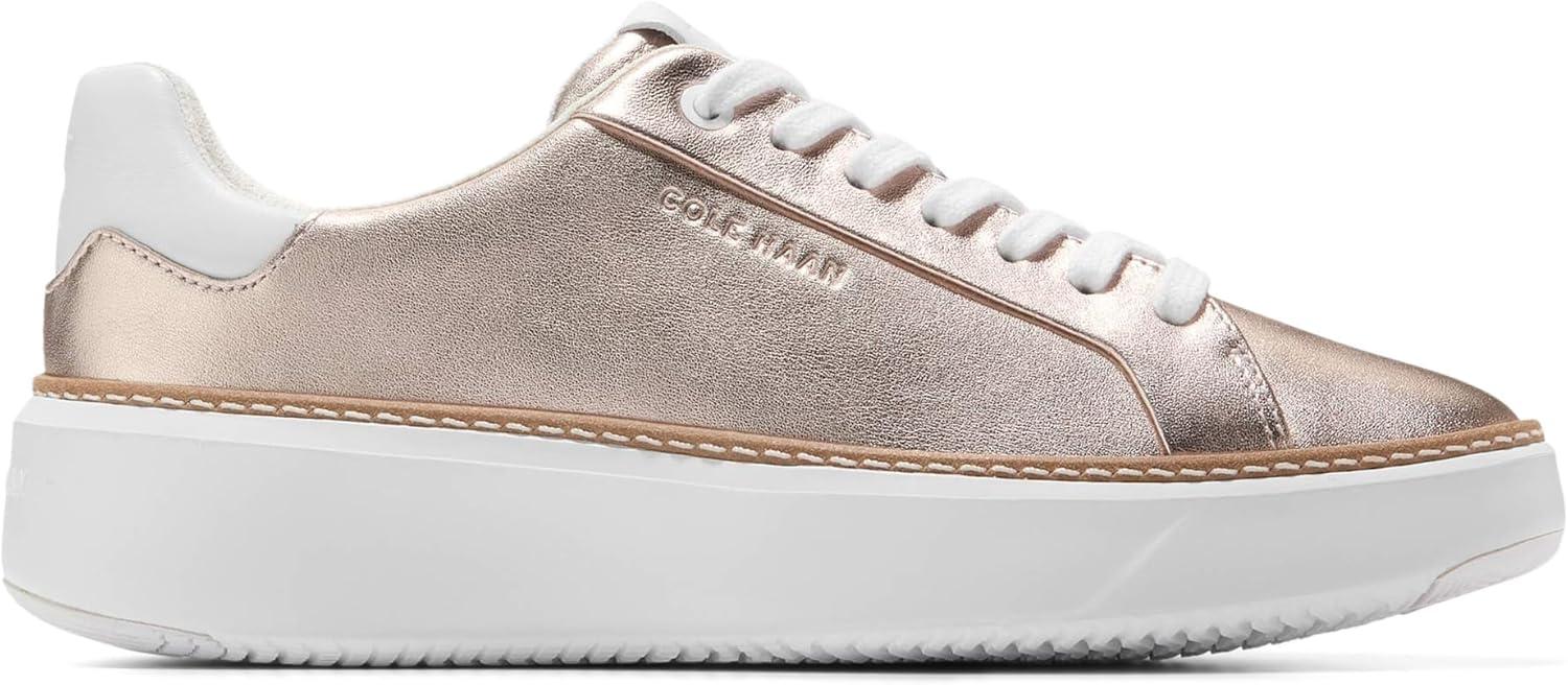 image:imageCole Haan Womens Grandpro Topspin SneakersRose Gold Metallic