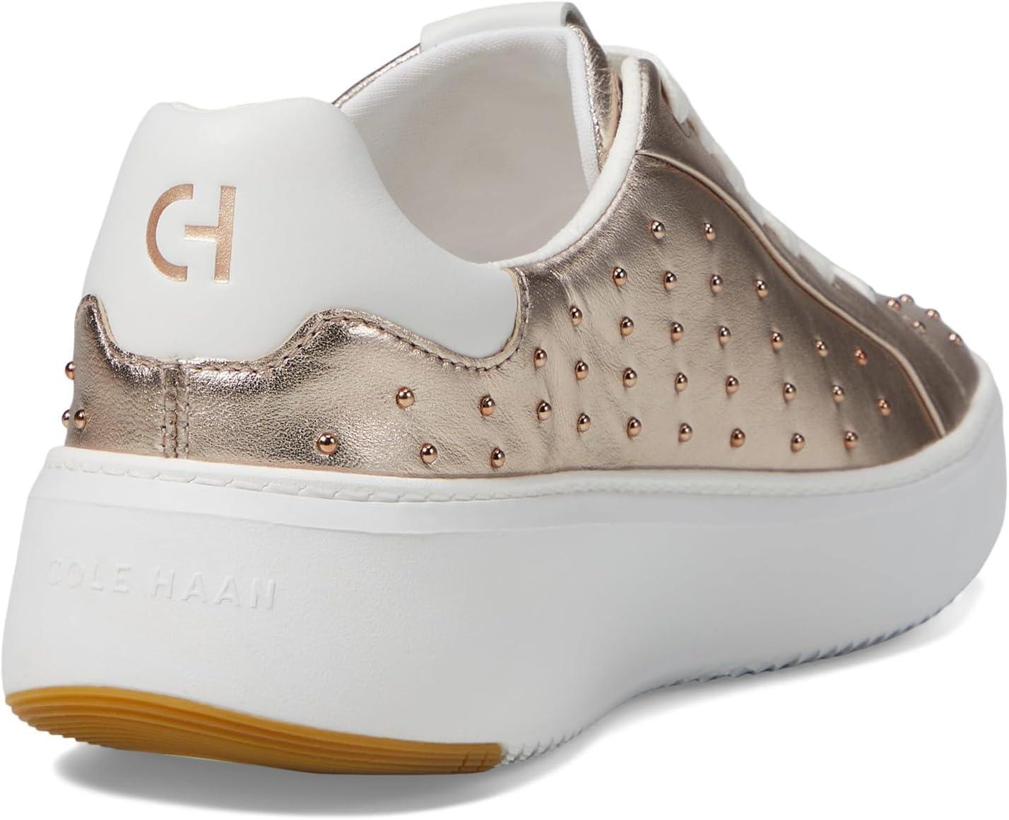 image:imageCole Haan Womens Grandpro Topspin SneakersRose GoldMicro Studs