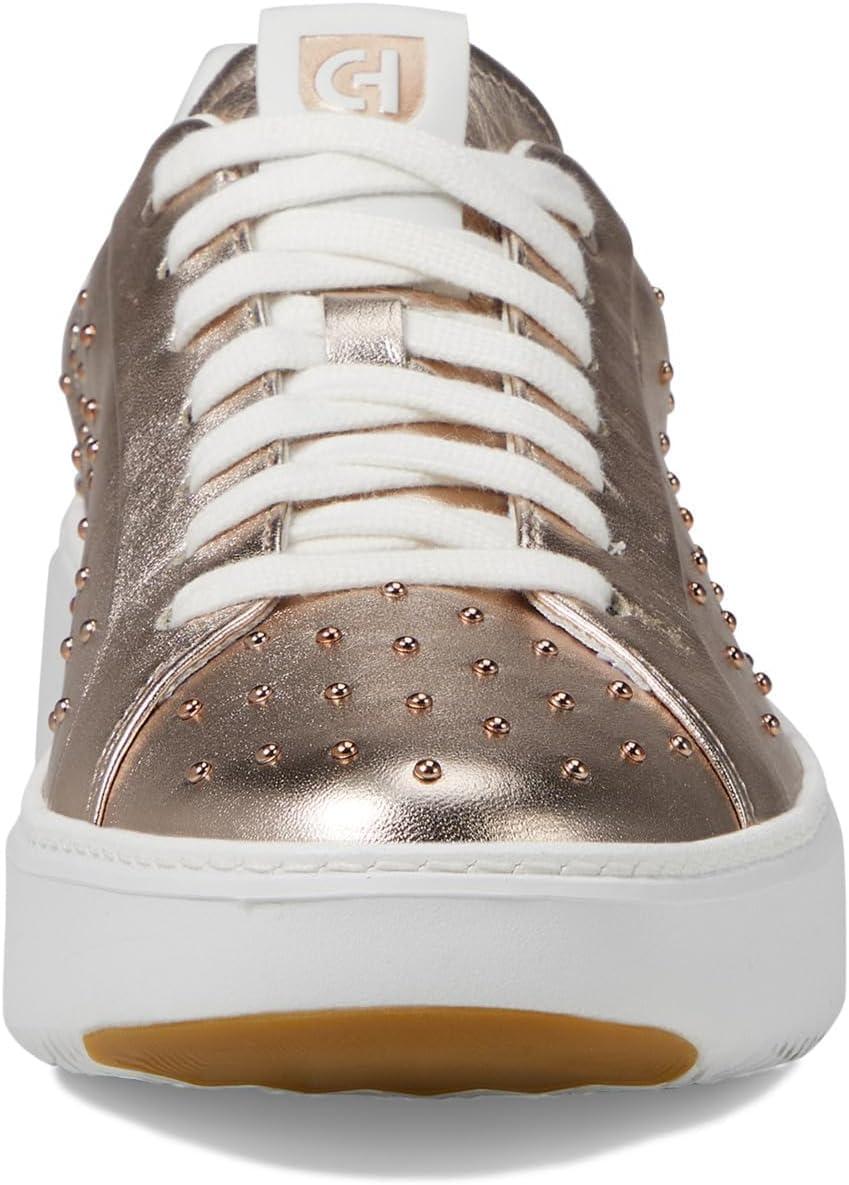 image:imageCole Haan Womens Grandpro Topspin SneakersRose GoldMicro Studs