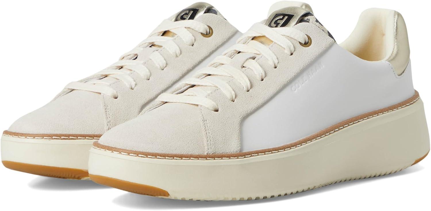 image:imageCole Haan Womens Grandpro Topspin SneakersWhiteLeopard Print