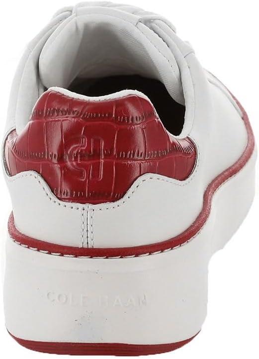 image:imageCole Haan Womens Grandpro Topspin SneakersWhiteRed Croc Print