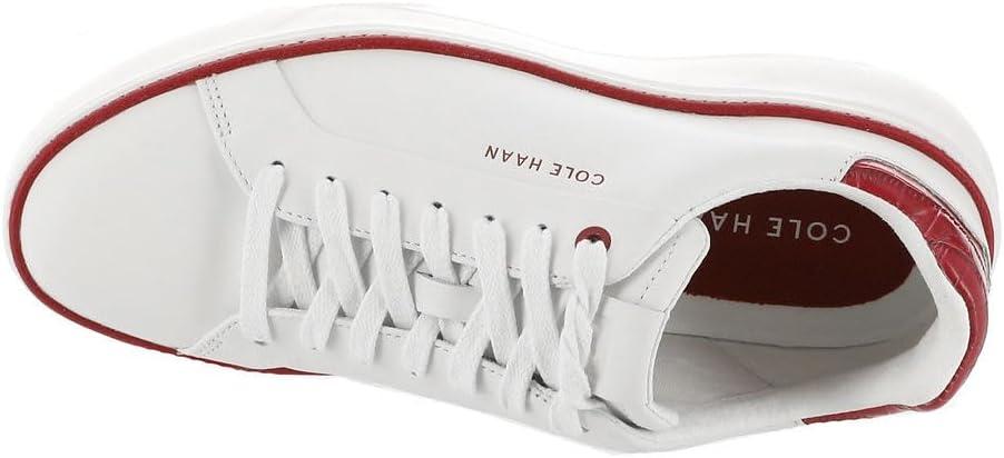 image:imageCole Haan Womens Grandpro Topspin SneakersWhiteRed Croc Print