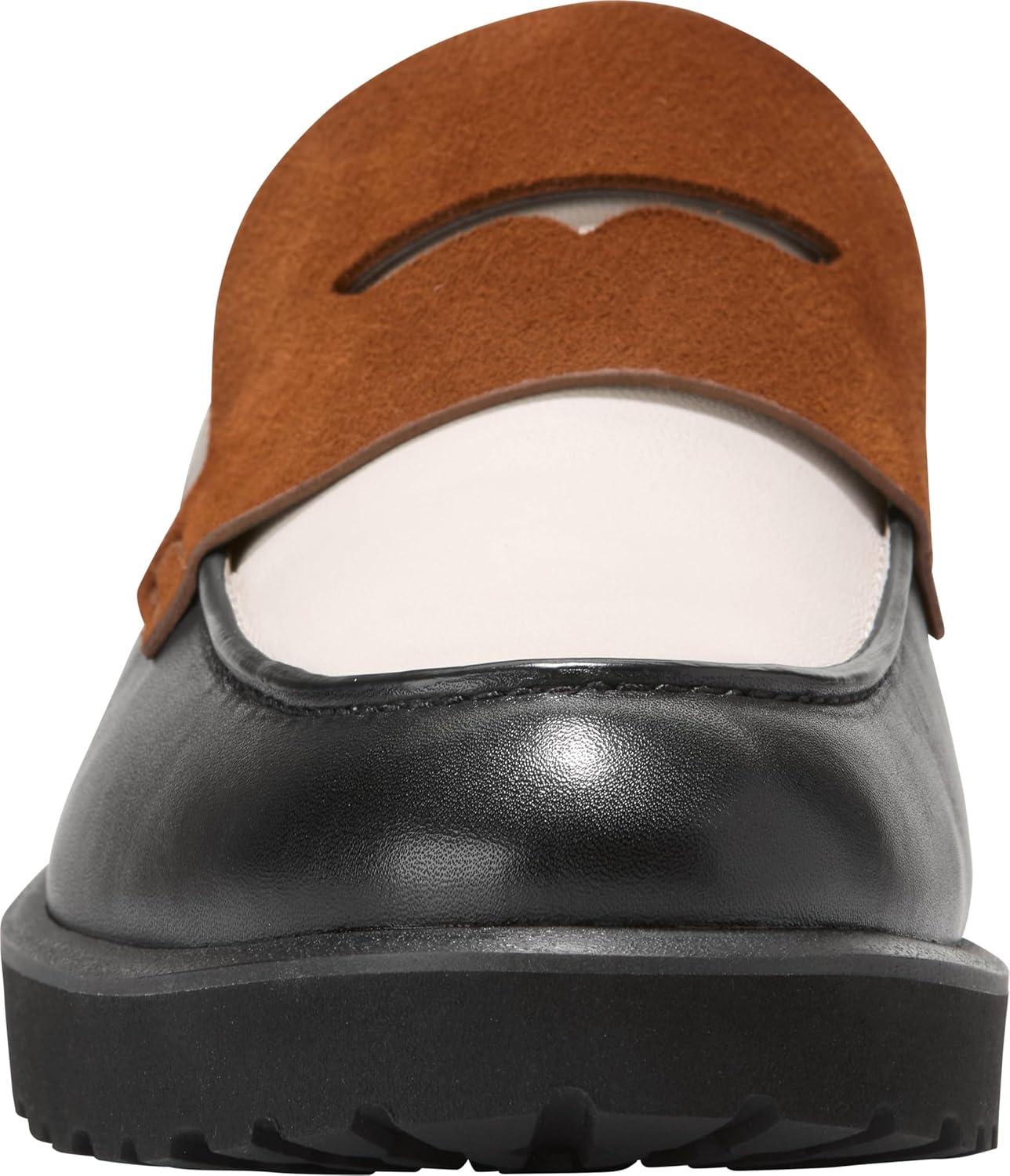 image:imageCole Haan Womens GwendolynBlack LtrIvory LtrCh Tobacco Suede