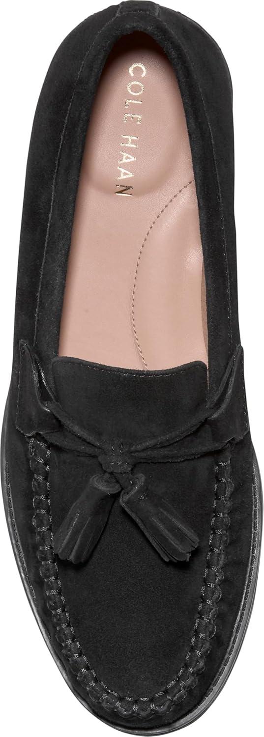 image:imageCole Haan Womens Stassi Soft TasselBlack Suede