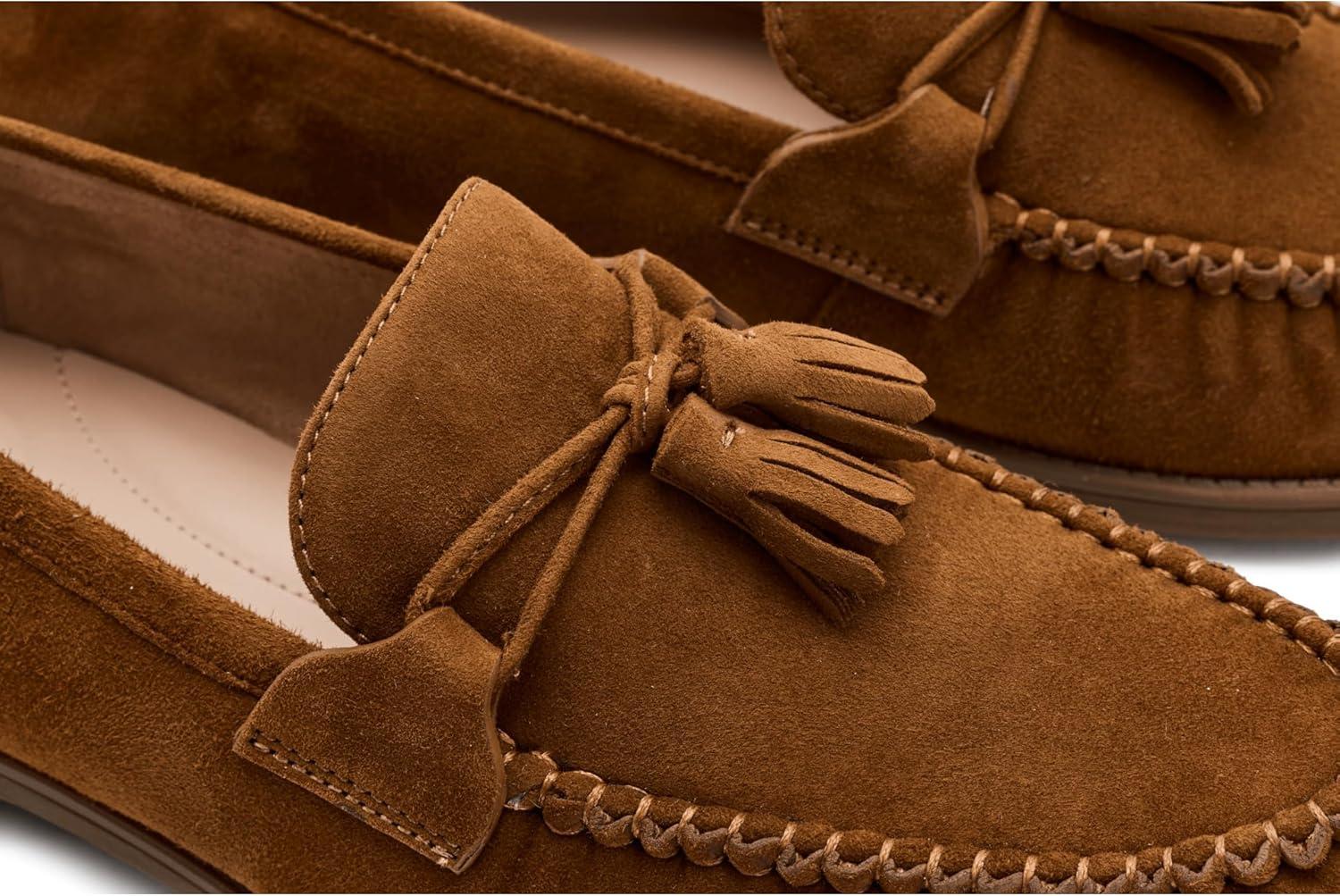 image:imageCole Haan Womens Stassi Soft TasselTobacco Suede