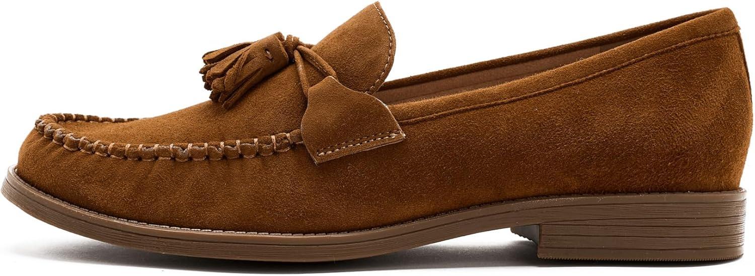 image:imageCole Haan Womens Stassi Soft TasselTobacco Suede