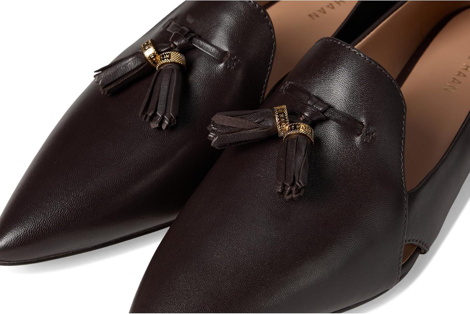 image:imageCole Haan Womens Vaya TasselDark Chocolate Leather