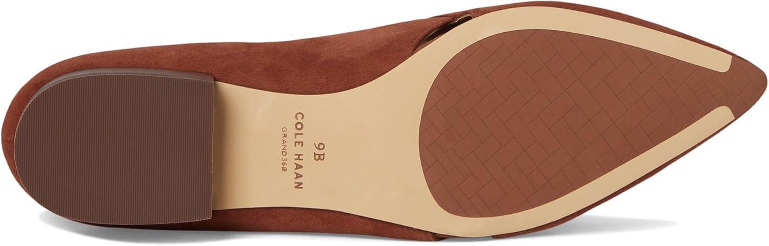 image:imageCole Haan Womens Vaya TasselDark Cuoio Suede