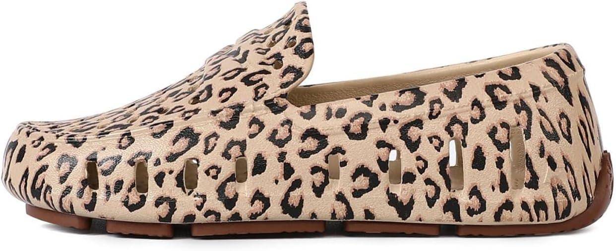 image:imageFloafers Girls Prodigy Driver Animal Print ToddlerLittle KidBig KidCheetahChocolate