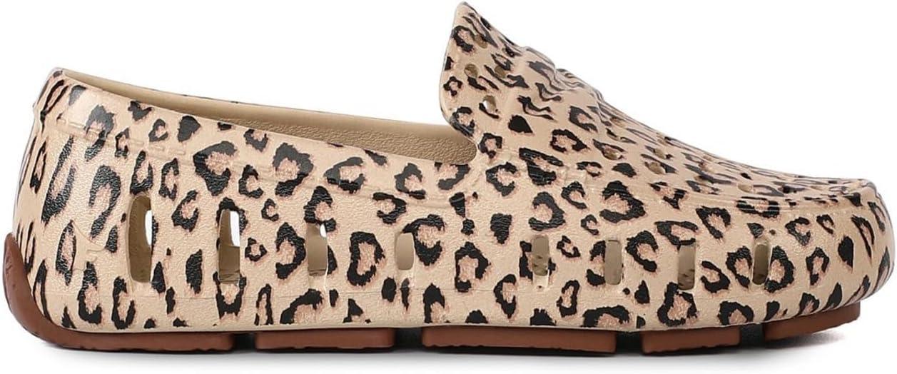 image:imageFloafers Girls Prodigy Driver Animal Print ToddlerLittle KidBig KidCheetahChocolate