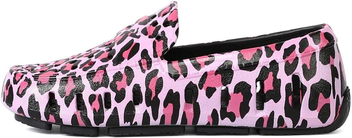 image:imageFloafers Girls Prodigy Driver Animal Print ToddlerLittle KidBig KidPink CheetahChocolate