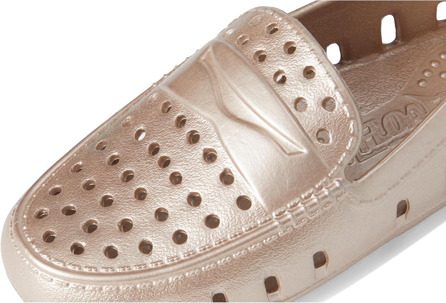 image:imageFloafers Girls Prodigy Driver Metallic ToddlerLittle KidBig KidRose GoldCream