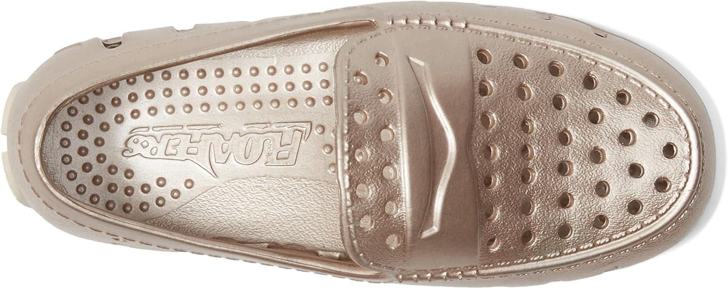 image:imageFloafers Girls Prodigy Driver Metallic ToddlerLittle KidBig KidRose GoldCream