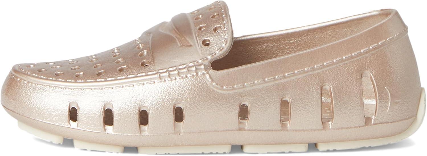 image:imageFloafers Girls Prodigy Driver Metallic ToddlerLittle KidBig KidRose GoldCream