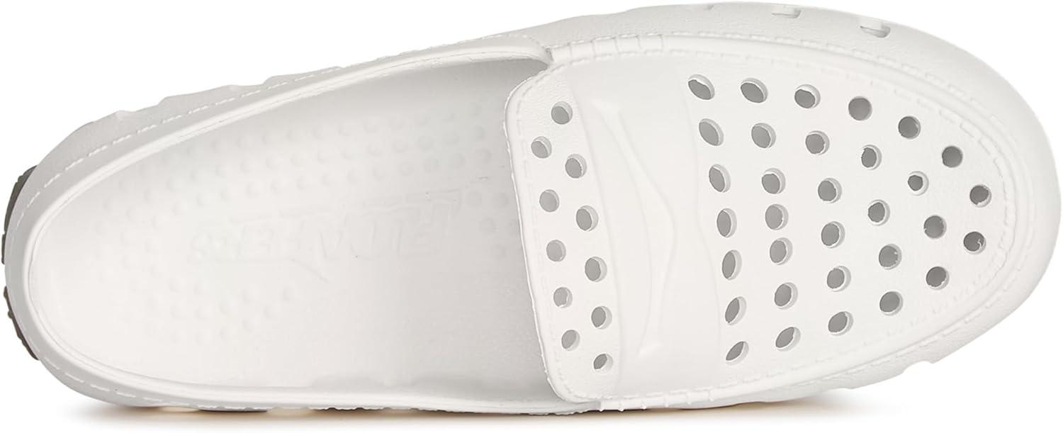 image:imageFloafers Girls Prodigy Driver ToddlerLittle KidBig KidBright WhiteHarbor Mist Gray