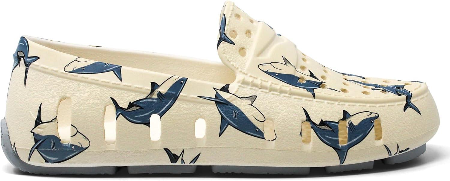image:imageFloafers Girls Prodigy Driver ToddlerLittle KidBig KidShark Print