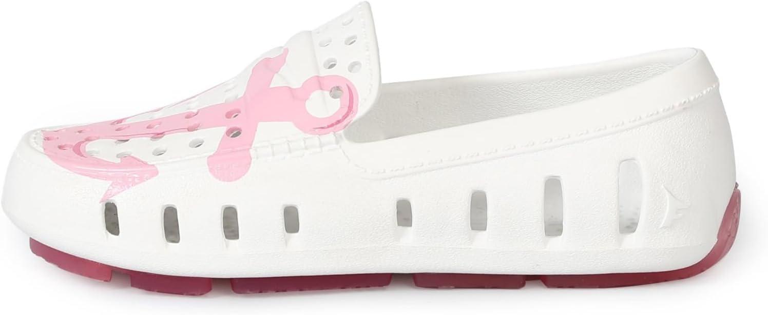 image:imageFloafers Girls Prodigy Driver ToddlerLittle KidBig KidWhiteRose Quartz Anchor