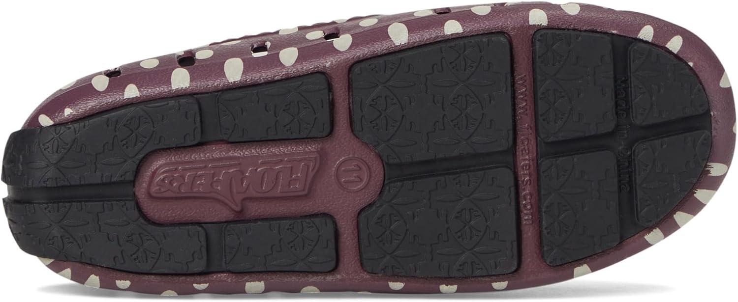image:imageFloafers UnisexChild Prodigy Driver Print ToddlerLittle KidBig KidBurgundy DotsBlack