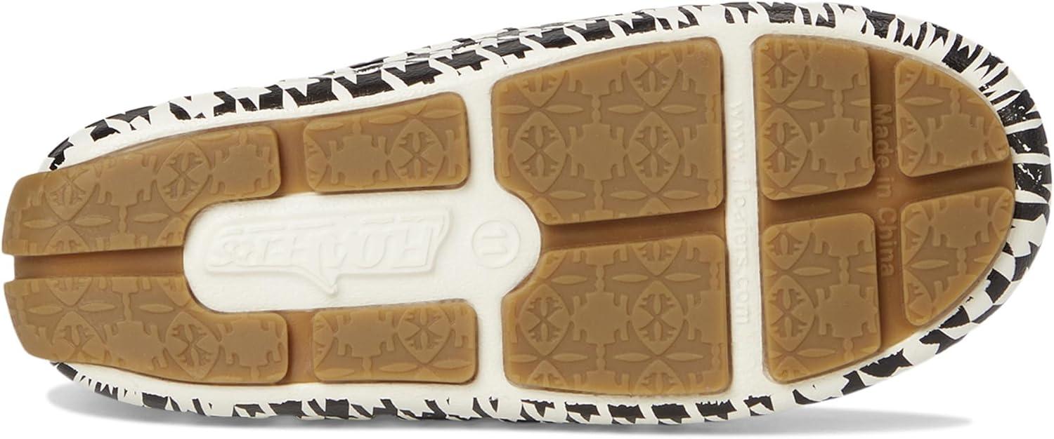image:imageFloafers UnisexChild Prodigy Driver Print ToddlerLittle KidBig KidCream Black Houndstooth