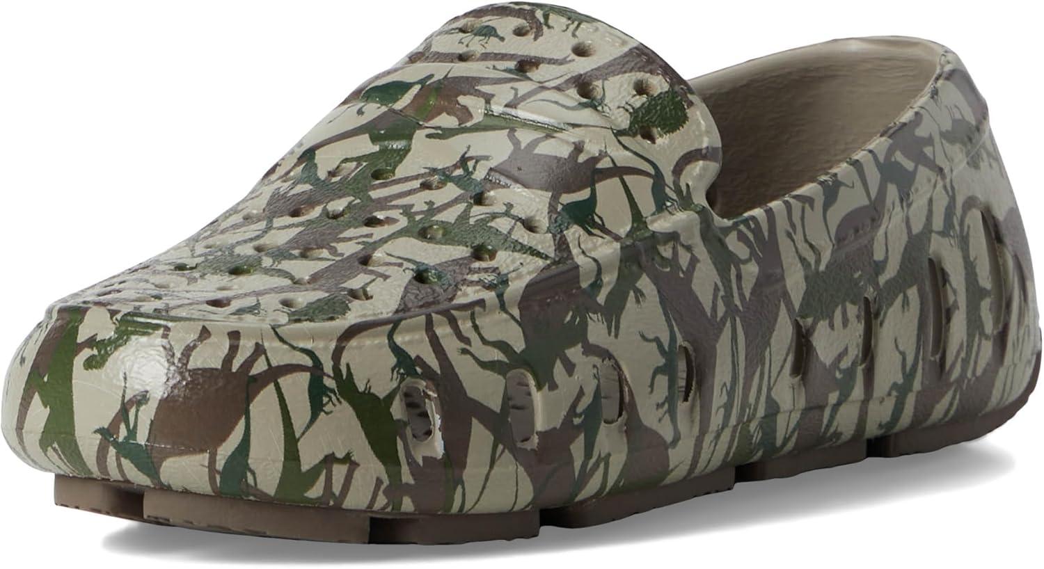 image:imageFloafers UnisexChild Prodigy Driver Print ToddlerLittle KidBig KidKhaki Dino Camo