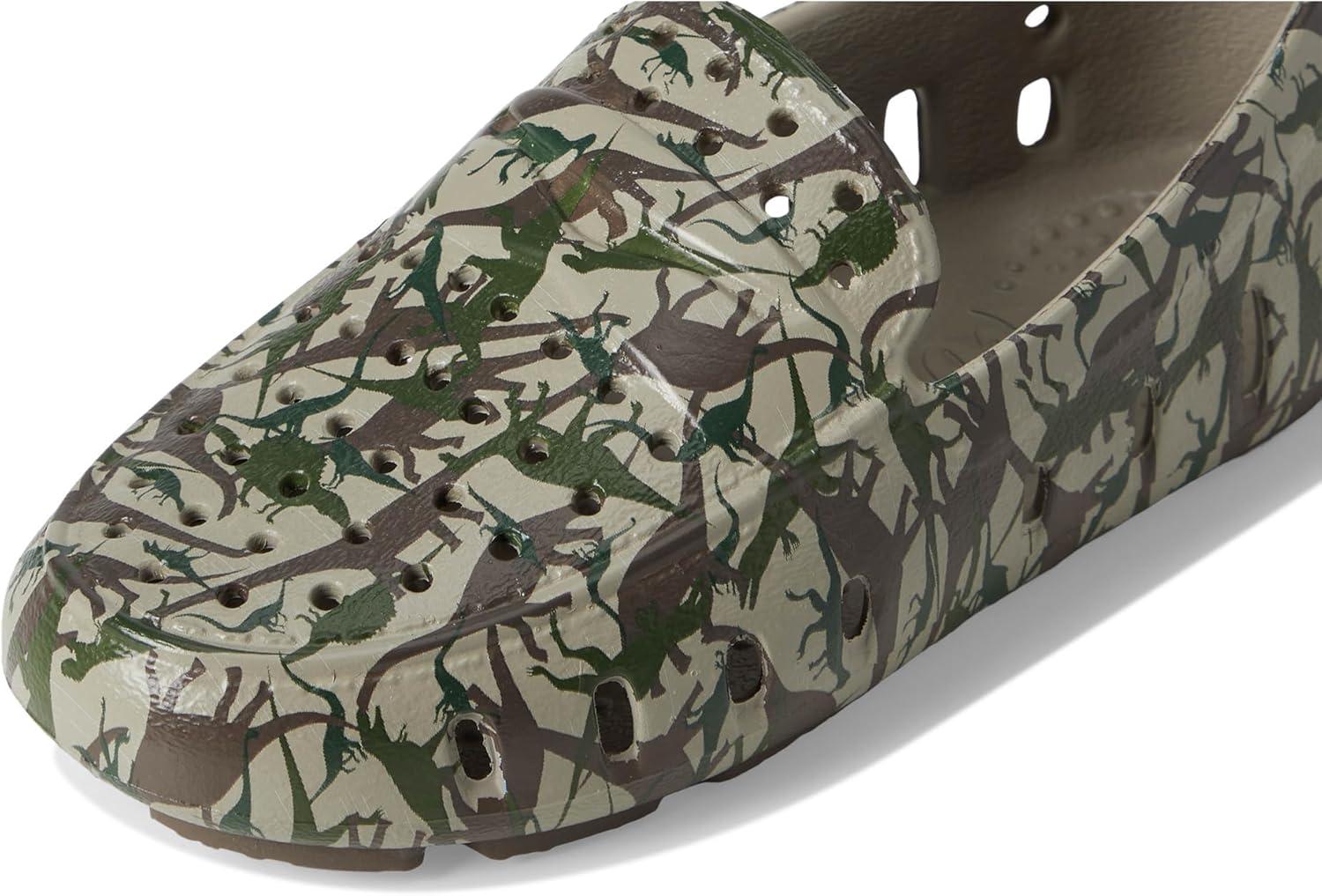 image:imageFloafers UnisexChild Prodigy Driver Print ToddlerLittle KidBig KidKhaki Dino Camo
