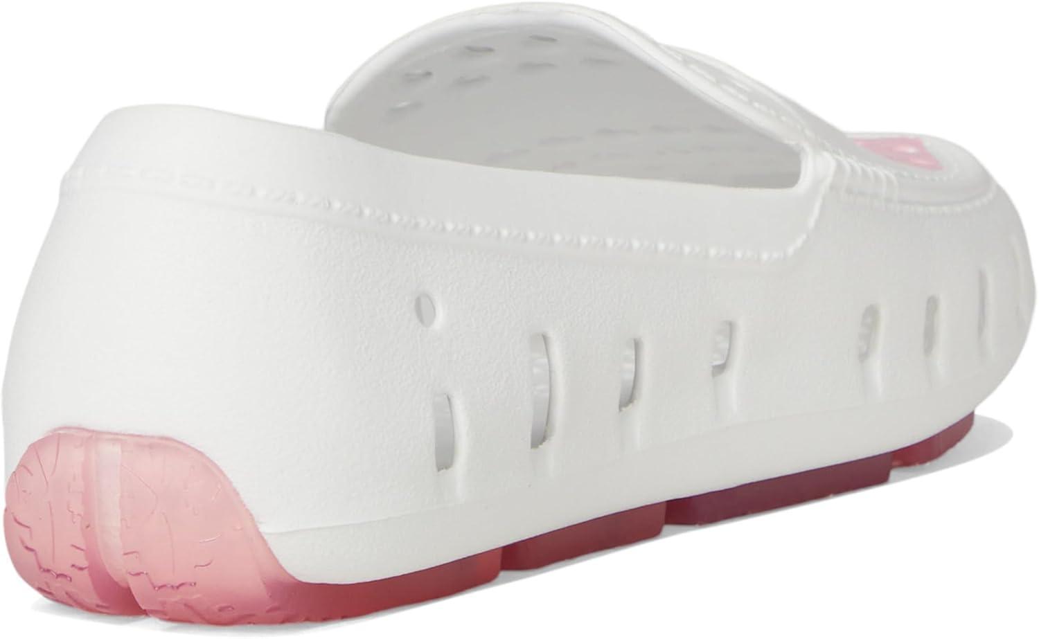 image:imageFloafers UnisexChild Prodigy Driver Print ToddlerLittle KidBig KidWhiteRose Quartz Anchor