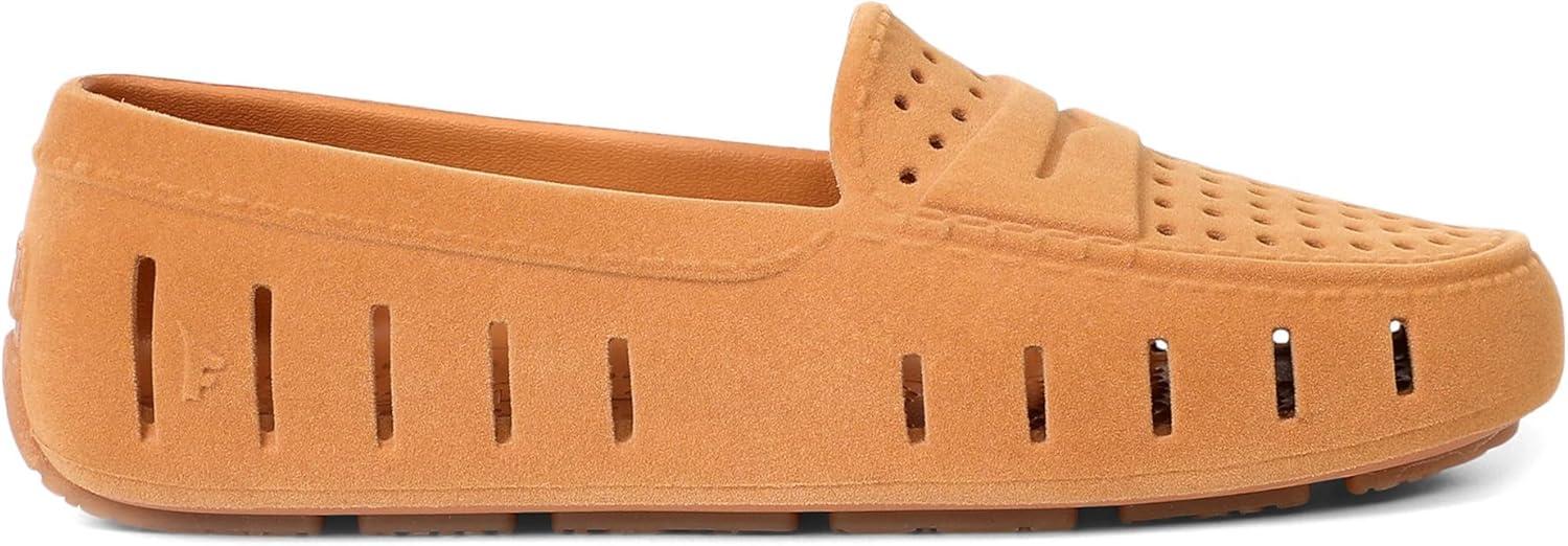 image:imageFloafers Womens Posh Driver Faux SuedeCognac Vegan Suede