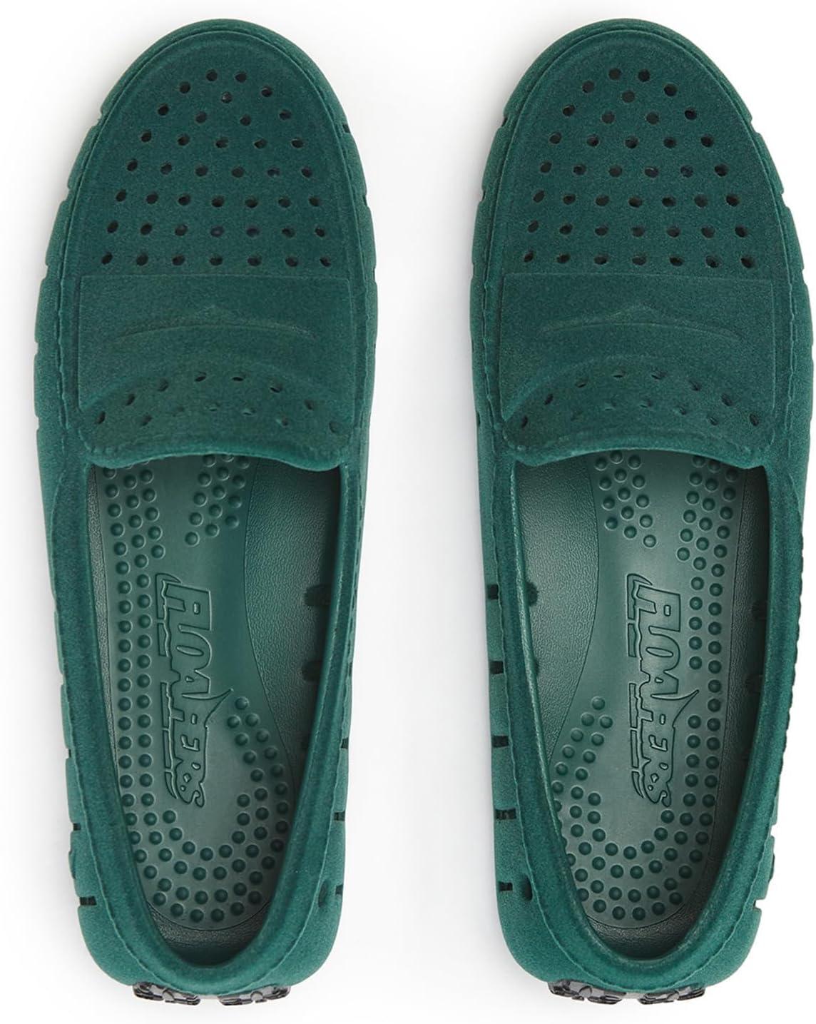 image:imageFloafers Womens Posh Driver Faux SuedeEmerald Vegan Suede