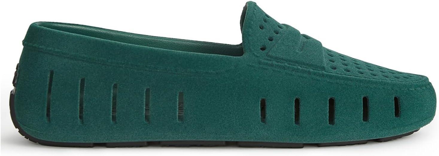 image:imageFloafers Womens Posh Driver Faux SuedeEmerald Vegan Suede
