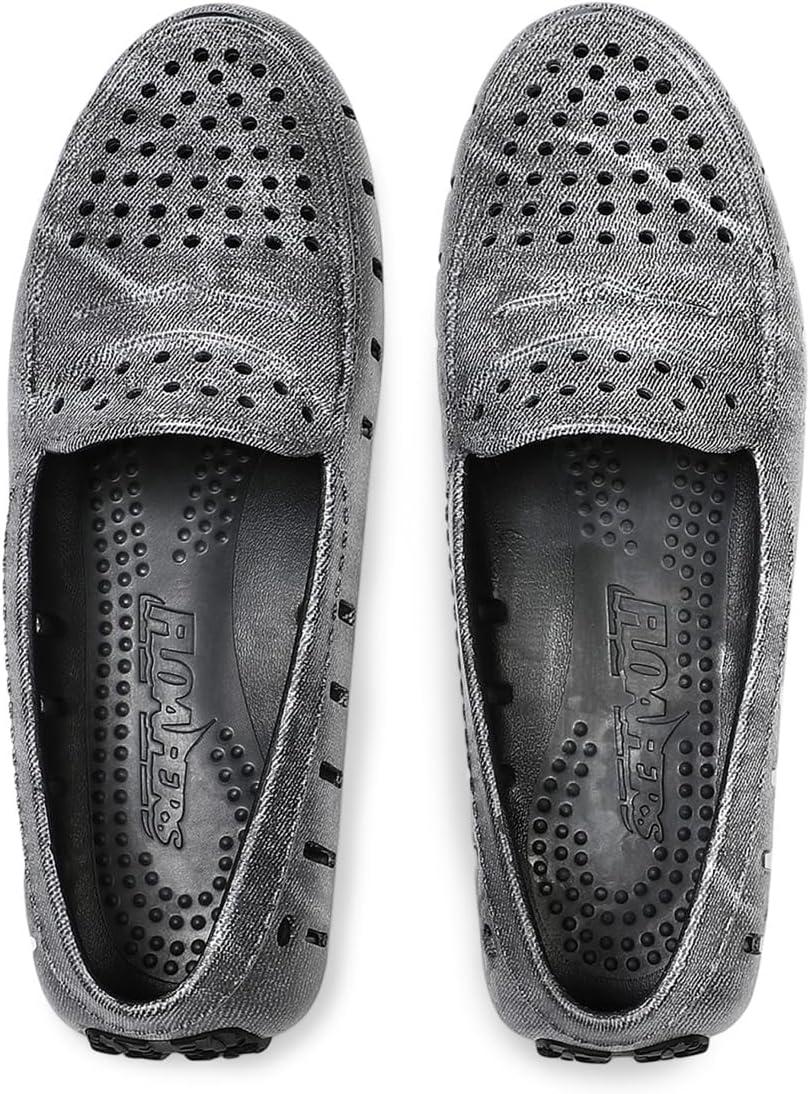 image:imageFloafers Womens Posh Driver PrintBlack Denim