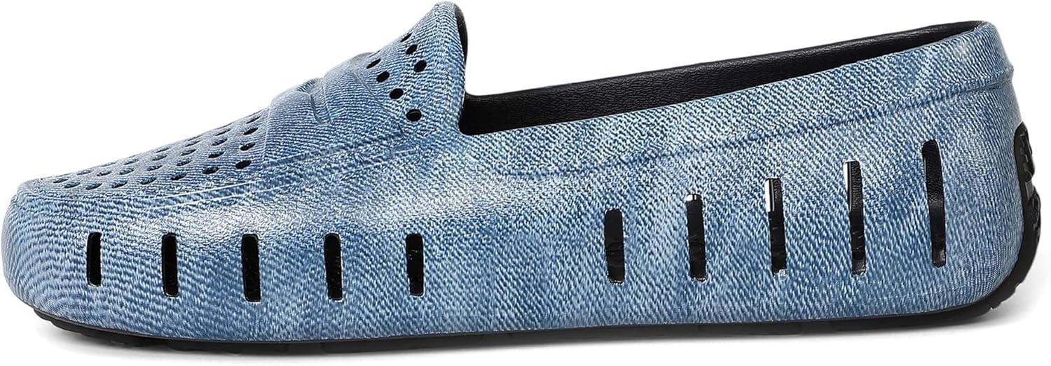 image:imageFloafers Womens Posh Driver PrintBlue Denim